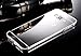 for Samsung Galaxy A8 Case,Gravydeals Luxury Hybrid Plating Mirror Effected Hard PC Back Cover with Premium Aluminum Metal Frame Light Composite Case (Silver)