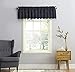 Sun Zero Barrow Energy Efficient Rod Pocket Curtain Single Valance,54