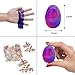 Joyin 12 Pcs Prefilled Easter Eggs with Galaxy Slime, Colorful Putty with Assorted Accessories, Stress Relief Sludge Toys for Kids Easter Eggs Hunt, Basket Stuffers Filler and Party Favors