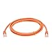 InstallerParts CAT6 Cable UTP Booted [Orange] - [25 FT] - [1 Pack] - Professional Series - 10Gbps, Cat6 Patch Cable, Cat 6 Patch Cable, Cat6 Ethernet Cable, Network Cable, Internet Cable