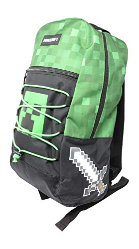 Mochila con estampado integral de Minecraft Creeper : Precio Guatemala