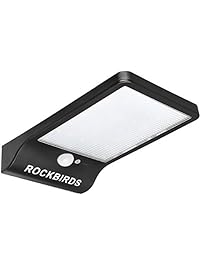 Solar Lights, RockBirds 42 LED Solar Motion Sensor Lights Water Resistant and Security for Home, Yard, Garden, Garage, Path, Stairs-3 Working Modes Solar Wall Light(1 Pack)