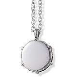 Emerald Park Jewelry Snare Drum Charm Stainless Steel Chain Necklace