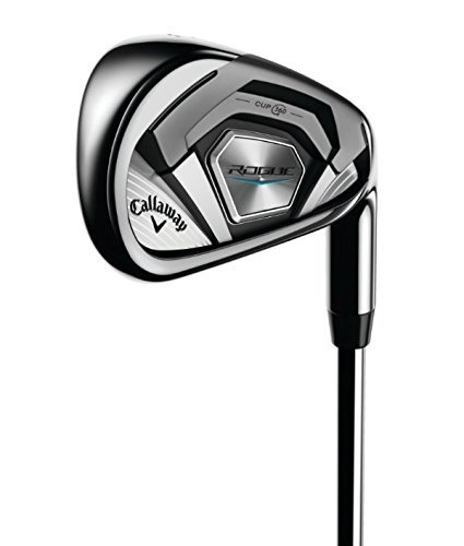 Callaway Rogue 6 Iron, Steel, S300 (Stiff) (Certified Refurbished)
