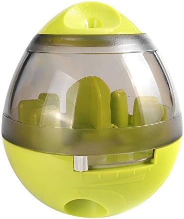 HappyDoggies IQ Ball for Dogs - Treat-dispensing Ball for Dogs &amp; Cats: Increases IQ and Mental stimulation