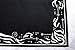 Tarot Cloth for Any Tarot Cards: Wind, Fire, Earth, Water, Large 24 Inches x 24 Inches, Black, Velvet