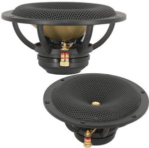 DC GOLD AUDIO N7R 7" Reference Series Speaker - 4 OHM - (Pair) Black
