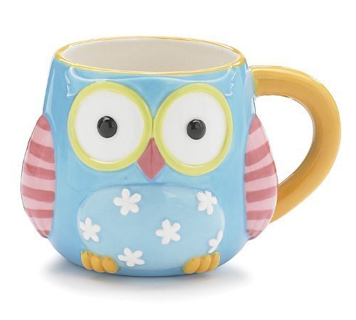 Whimsical Owl Coffee Mug/cup With 