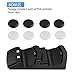 Pecham DualShock 4 Dual Charging Station – PS4/PS4 Slim Controller Charger Dock – Modern Design & LED Indicator – USB Cable & 8 Thumb Grips for Joysticks Included – Black
