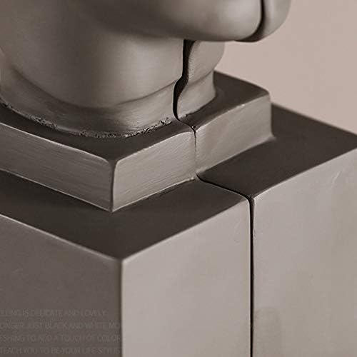 ブックエンド 新作製品 世界最高品質人気 正規品送料無料 ブックエンド 本立て 激安超特価 ペット用品 B0bfdmvq ホビー 9x9x22cm 100 品質保証 Size ブックエンド装飾シンプルなヨーロピアンスタイルのモデルルームスタディシミュレーションキャラクター