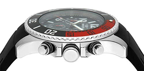 Invicta-Mens-15145-Pro-Diver-Stainless-Steel-Watch-With-Black-Polyurethane-Band