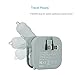 DreamSky 2.4A 2-in-1 Dual Port USB Car Charger And Home Wall AC Chargers With Foldable Plug ,Portable Palm size-Compatible With iPhone 6/6S, iPad, Samsung Galaxy S6 / S6 Edge,HTC And More