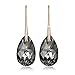 Earrings Silver Night Teardrop Dangle Earrings for Women With Crystals from Swarovski Gifts for Women Jewelry Box Packing Christmas gifts for Women Gifts for Mom Grandma Teacher