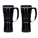 Contigo Extreme Stainless Steel Travel Mug with Handle, 16oz - Metallic Black (2 Pack)