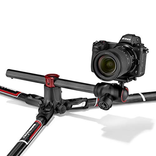 Manfrotto MKBFRC4GTXP-BH Befree GT XPRO Trépied Carbone – Rotule Ball Centrée 496 – M-Lock – Colonne 90 ° – Plateau…