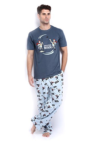 nuteez sweeper man pyjama set for men