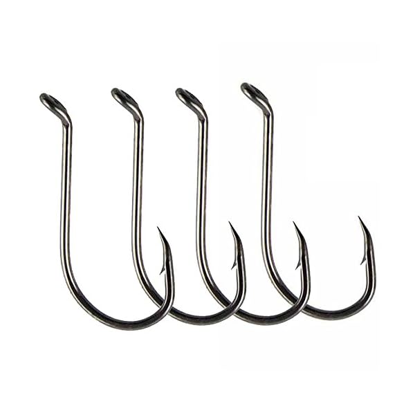 Luengo-100pc-8299-10-90-Octopus-Fishing-Hook-High-carbon-Steel-Black-fishhook-Saltwater-Bass Luengo-100pc-8299-10-90-Octopus-Fishing-Hook-High-carbon-Steel-Black-fishhook-Saltwater-Bass