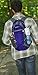 NeatPack Durable, Foldable Nylon Backpack/Daypack with Security Zippers, 20L (Navy)