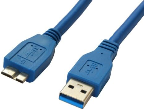 Bargain Cable 3 FT 3 FEET Micro USB 3.0 Cable for Western Digital My Book for Mac External Desktop Hard Disk Drive 2TB 3TB Models WDBEKS0030HBK-NESN WDBEKS0020HBK-NESN