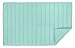 DII Cotton Ultra Absorbent Soft Luxury Spa Ribbed Bath Mat or Rug Place in Front of Shower, Vanity, Bath Tub, Sink, and Toilet 21x34 Mint
