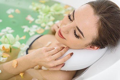 Best Bath Pillow Spa Pillows With Suction Cups Extra Firm