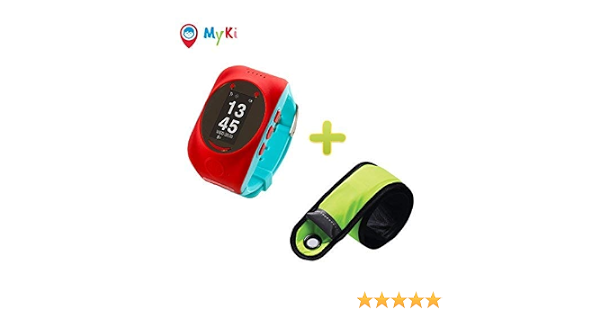 myki Smart Watch (Red) Children 's GPS/gsm Tracker : Amazon.es: Deportes y  aire libre
