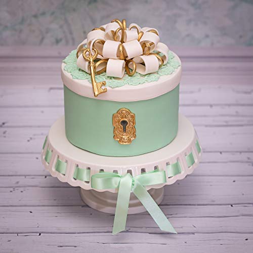 Katy Sue Designs Locks and Key Silicone Mold for Cake Decorating, Cupcakes, Sugarcraft, Candies, Clay, Crafts and Card Making, Food Safe - Thumbnail 7