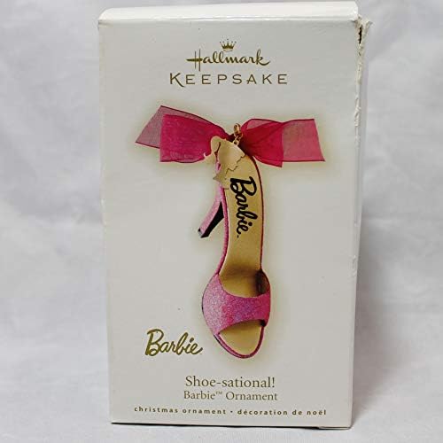 hallmark barbie shoe ornament