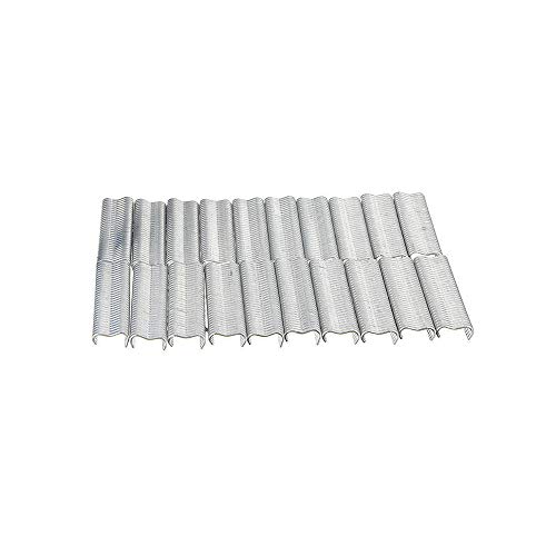 Highmoor 600pcs Hog Ring Pliers Tool M Clips Staples Bird Chicken Mesh Trap Cage Building Wire Fencing