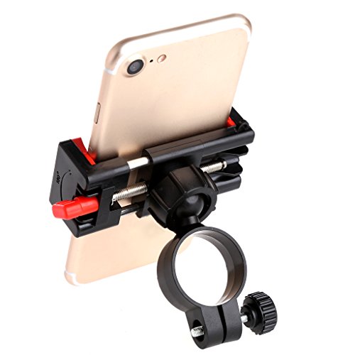 NNDA CO Universal Motorcycle Bicycle Bike Handlebar Mount Holder For Mobile Phone