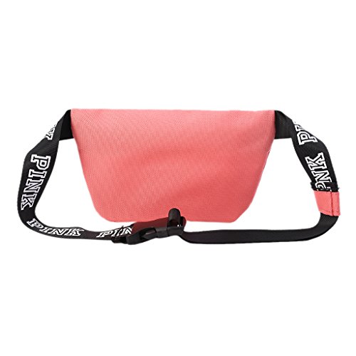 BKID Nylon Waist Pack Zipper Waist Bag Smart Phone Sport Case Travel Fanny Bag Card Pocket (Orange) - Thumbnail 4