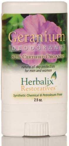 Herbalix Restoratives Geranium 2.5 oz Deodorants by Herbalix Restoratives