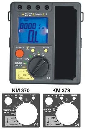 Skyking Kusam Meco 3 ¾ Digit Digital Insulation Resistance Tester with Multimeter Functions