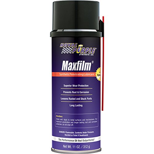 Royal Purple 05000 Maxfilm High Performance Multipurpose Synthetic Penetrating Spray Lubricant - 11 oz. (Best Oil For Gun Storage)