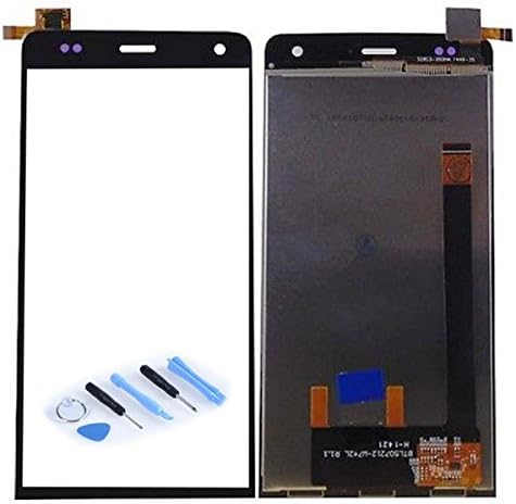 LCD Display Complete unit Repair Touch Screen Digitizer Flex Cable Black + Opening Tool Tool for Wiko Getaway