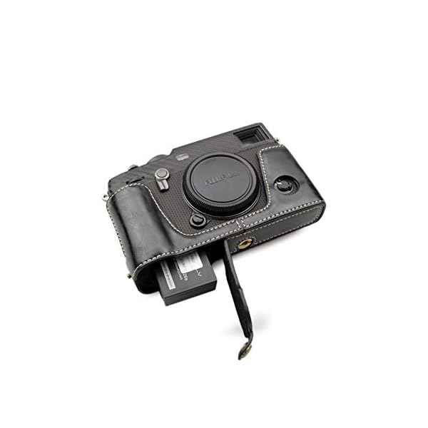 kinokoo Kameratasche für Fuji X-Pro 3 Bottom Case Grip Case für Fujifilm X-Pro3 (schwarz) – Bild 6