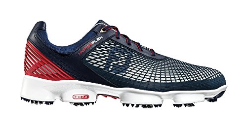 FootJoy Hyperflex Golf Shoes - RED/GRY/NAVY - 51017 - 10.5 MEDIUM