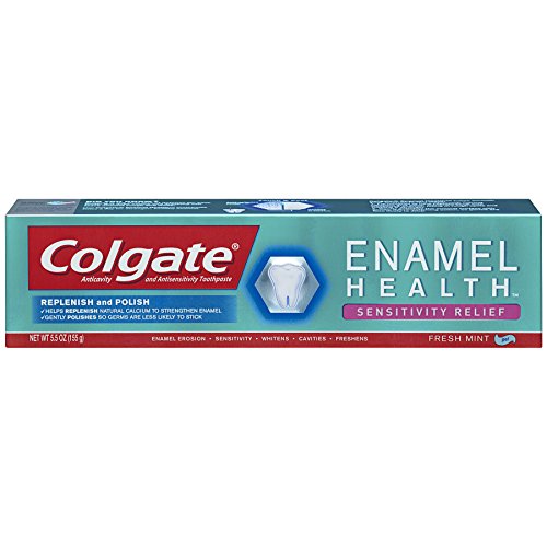 Colgate Enamel Health Sensitivity Relief Toothpaste - 5.5 ounce (6 Pack)