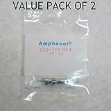 LOT of 2 AMPHENOL UG176 Coax Cable REDUCERS
