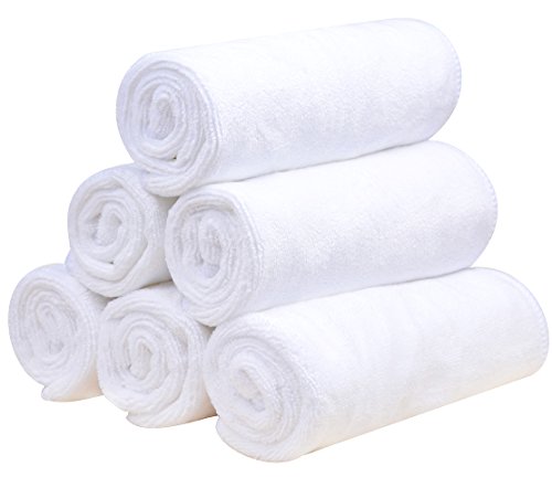 Sinland Microfiber Facial Cloths Fast Drying Washcloth