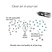 Car Air Purifier by DBD, Portable Air Freshener Ionizer - Odor Eliminator - Remove Pollen, Dust, Cigarette Smoke, Food Odor, Pet Smell - AC/DC Adapter Included for Home and Office
