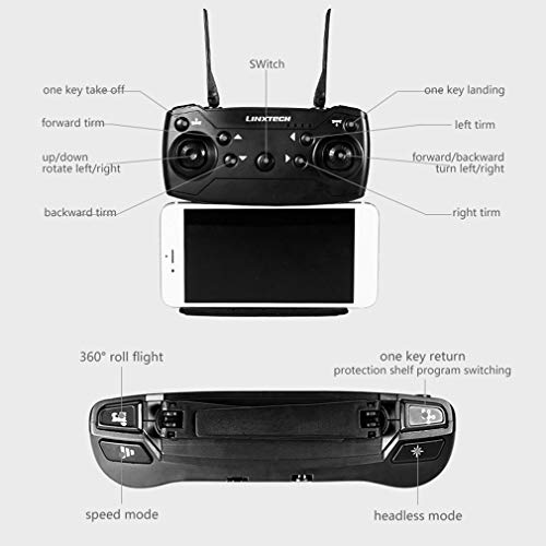 shepoIseven IN1802 Stylish Shape Drone WiFi Quadcopter Drone Mobile Remote Control 720P HD Camera Headless Mode Helicopter