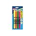 AVERY Hi-Liter Pen-Style Highlighters, Smear Safe Ink, Chisel Tip, 4 Assorted Color Highlighters (23545)