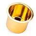 Brybelly Poker Table Cup Holder Inserts - Durable and Rust-Proof, Drop-in Table Cup Holder for 3.375