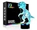 Night Lights for Kids Dinosaur 3D Night Light Lamp Wiscky 7 LED Colors Changing Touch Table Desk Lamps Decorative Lighting Pretty Cool Toys Gifts Birthday Holiday Xmas for Baby Nursery Toddler Friends