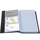 SunplusTrade PU Leather Business Card Holder Business Card Case Universal Design For Men and Women (Holds 300 Business Cards)