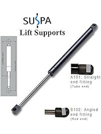 SUSPA Spring Strut Prop Shock C16-20651 One Pair 39 Lbs Per Strut and 78 Lbs Per Pair 19"