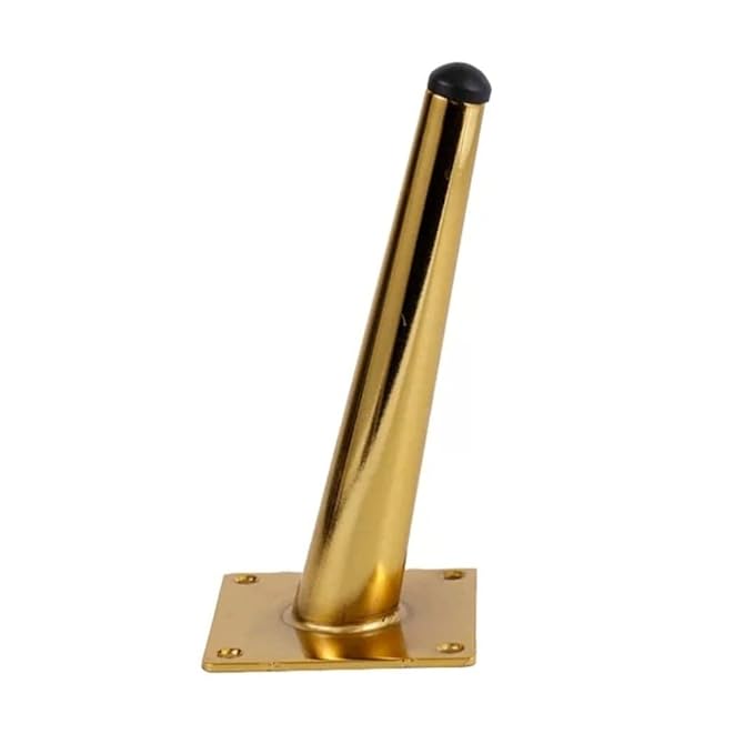 Aakash Decor Sofa Hardware Leg 6 Inch / 15 Cms Sofa Furniture Golden