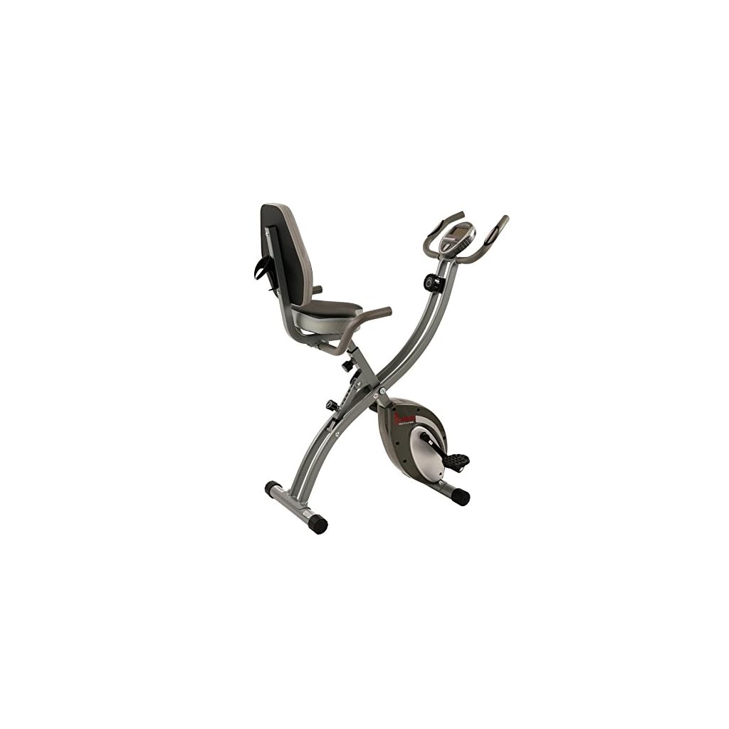 Sunny Health & Fitness Comfort XL Ultra Cushioned Seat Folding Exercise