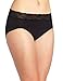 Bali Women's No Lines No Slip Hipster Panty with Lace Waistband